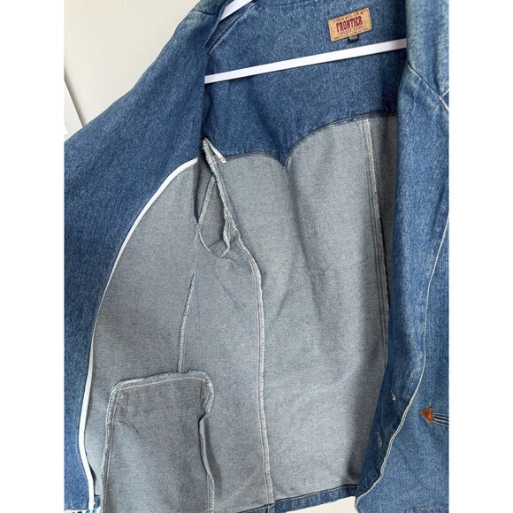 Vintage Frontier Collection Men's Denim Coat - Picture 9 of 13